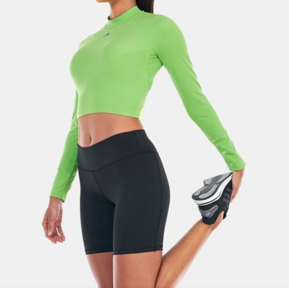 Adidas Set Hiit Heat Top +Performance Training Tailored Hiit 7/8 Leggings bnwt - Picture 4 of 13